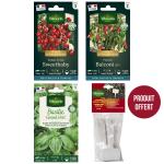 Kit de jardinage - Kit semis spécial balcon + 12 étiquettes de marquage offertes - PACKAGING_3D_VERSO